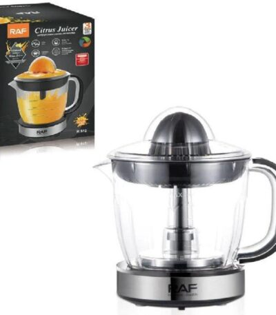 عصارة فواكه كهربائية RAF – موديل 612 – قدرة 1000 وات – تصميم عصري وقوة استخلاص عالية