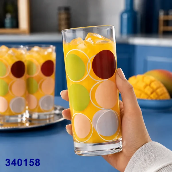 شوب اسطنبول طبع 42402 تركي | أكواب زجاج Pasabahce للمياه والعصائر – الحاجة