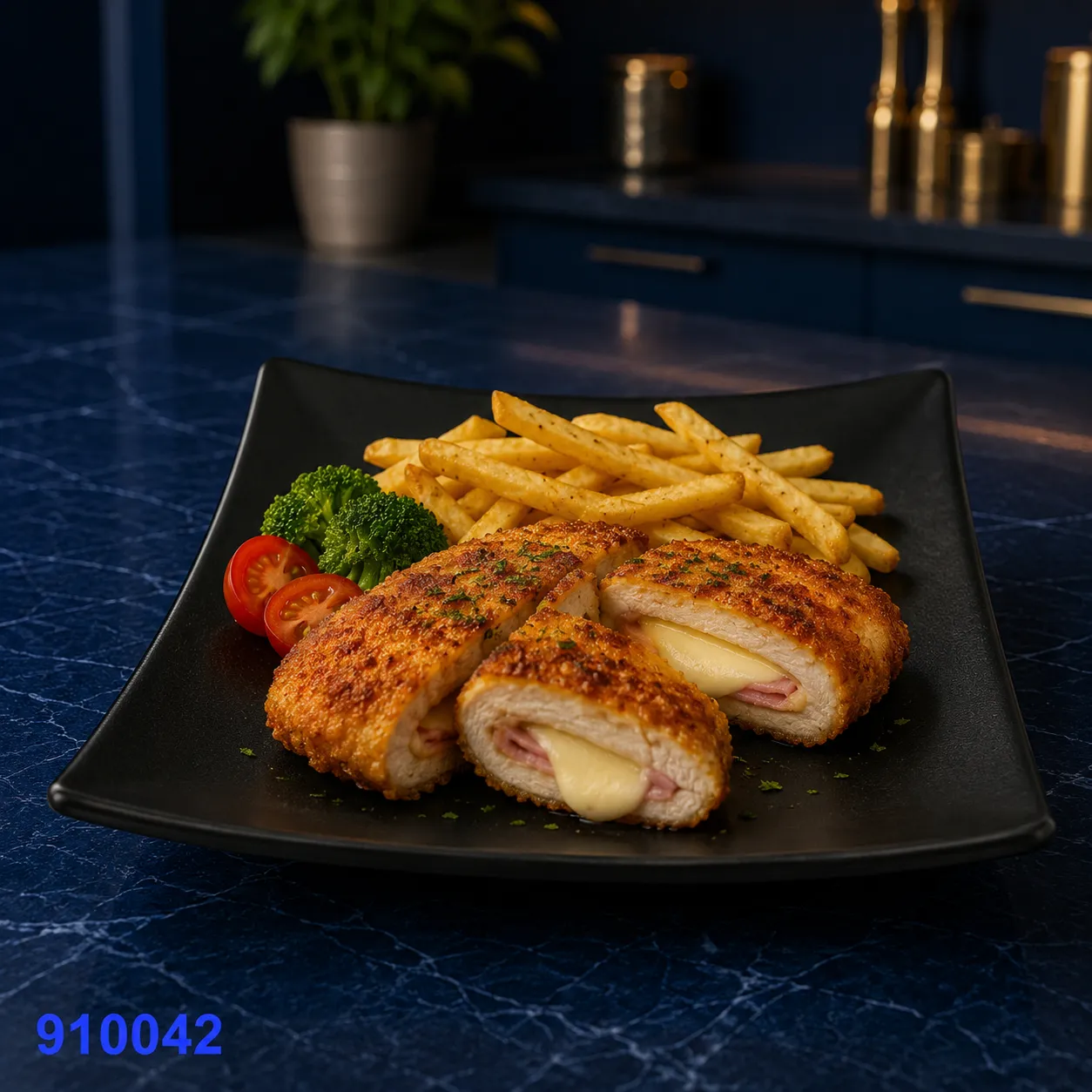910042 قارب مستطيل ميلامين أسود وسط 042 | الحاجة - الصورة 1