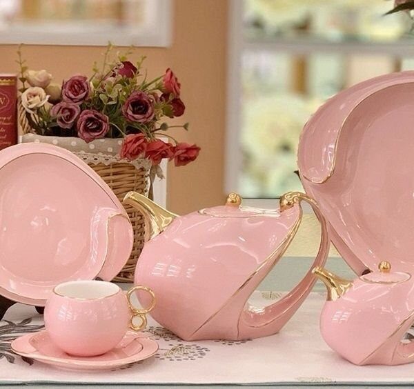 طقم شاى 24 ق كود 025 ZJ اكسفورد