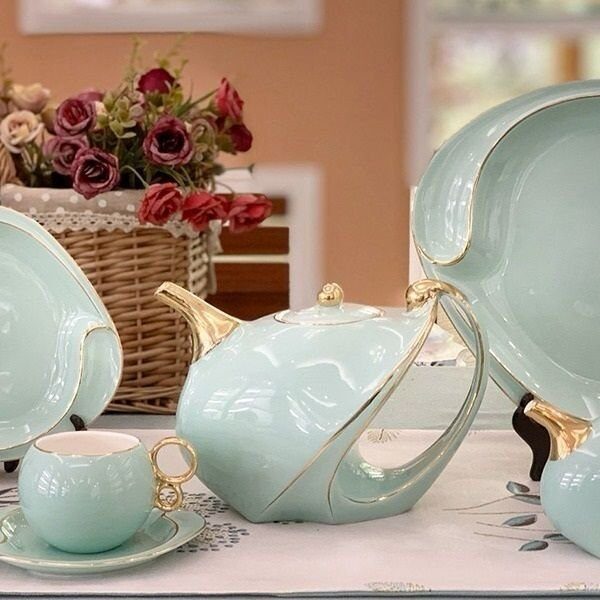 طقم شاى 24 ق كود 026 ZJ اكسفورد