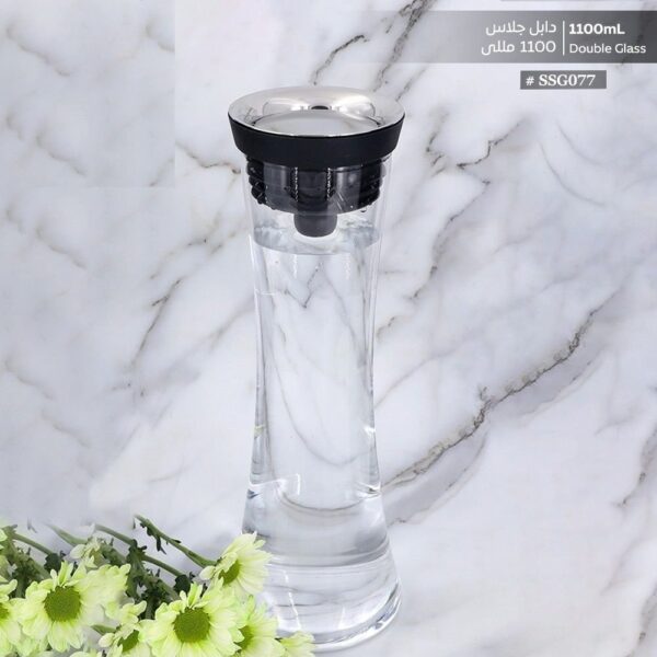 دورق دابل جلاس 1100 مل SSG077 اكسفورد