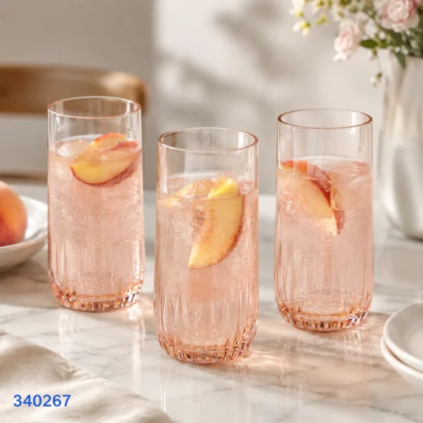 طقم أكواب شوب نوفا ملون تركي 420695 | بيت الحاجة