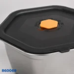 ⁦طقم علب حفظ استيل 3 ق بالغطاء | بيت الحاجة⁩ - الصورة ⁦3⁩