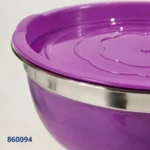 ⁦طقم عجان 5 ق استيل الوان بالغطاء | بيت الحاجة⁩ - الصورة ⁦2⁩