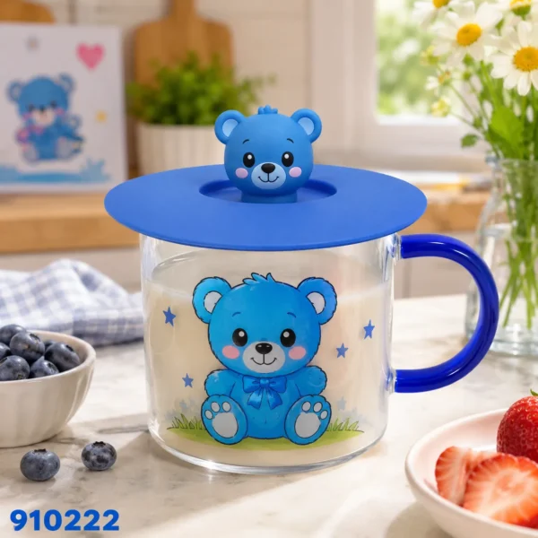 مج زجاج ديزنى يد لاستر غطاء سيلكون كود 910222 | بيت الحاجة