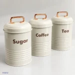طقم علب توابل معدن 3 قطعة يد روز جولد كود 910232 | بيت الحاجة - Image 3