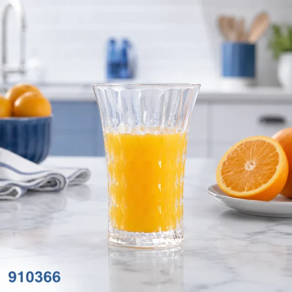 شوب شاي زجاج منقوش 366 – 6 قطع | بيت الحاجة