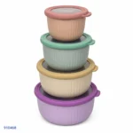 طقم ثلاجة 4 قطع غطاء سيليكون كبير 468 | بيت الحاجة - Image 3