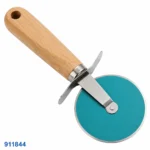 قطاعة بيتزا دائرية بمقبض خشبي | بيت الحاجة - Image 2