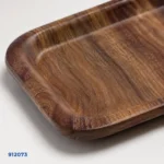 صنية بلاستيك شكل خشب | بيت الحاجة - Image 2