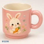 ⁦مج شاى خزف برسمة أرنب | بيت الحاجة⁩ - الصورة ⁦2⁩