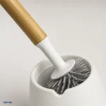 ⁦فرشة تواليت سيلكون يد خشب 2793 | بيت الحاجة⁩ - الصورة ⁦2⁩