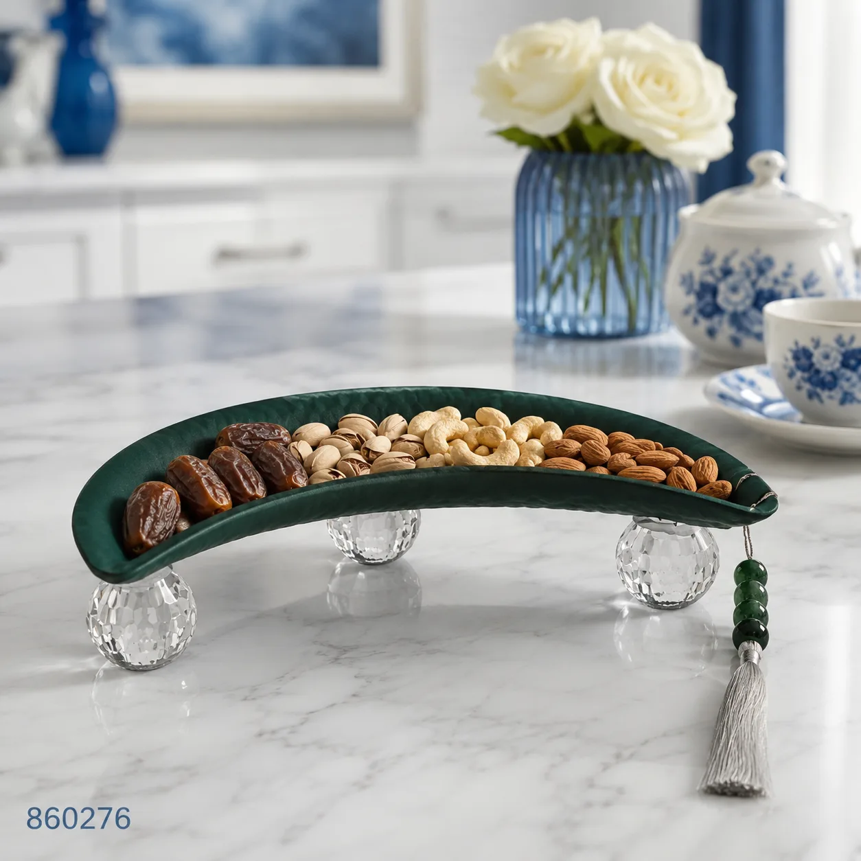 860276_2 طبق مكسرات هلال رمضان ص 2551 | بيت الحاجة - الصورة 1