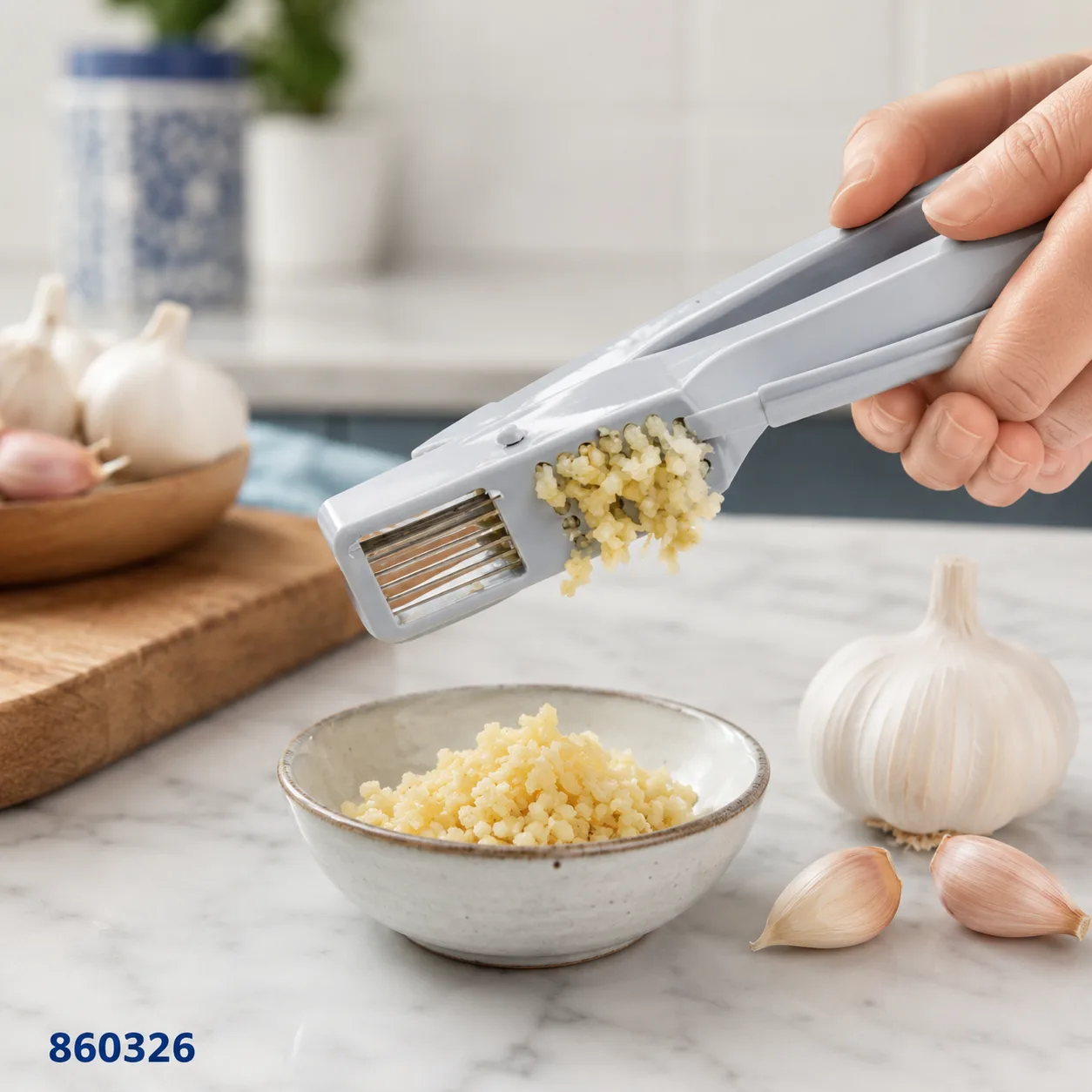 860326_1 هراسة وقطاعة ثوم لوكس 2683 | بيت الحاجة - الصورة 1